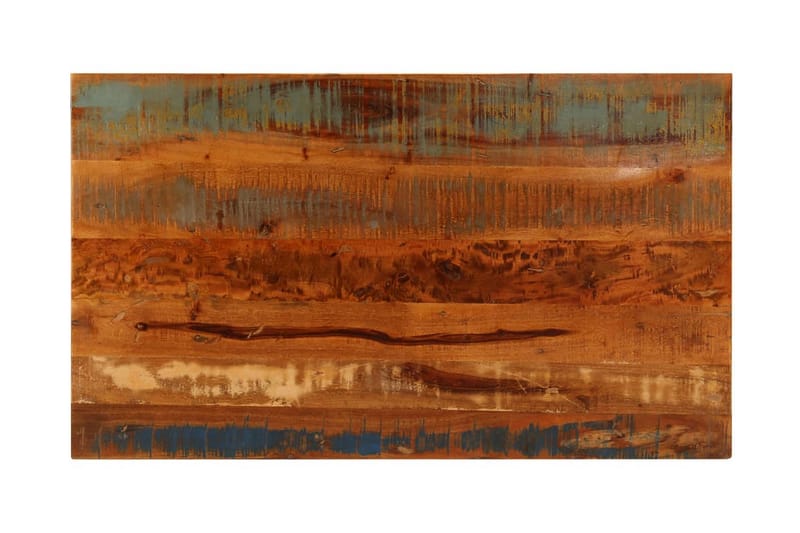 Soffbord med hylla 100x60x35 cm massivt återvunnet trä - Brun - Möbler - Bord & matgrupper - Soffbord