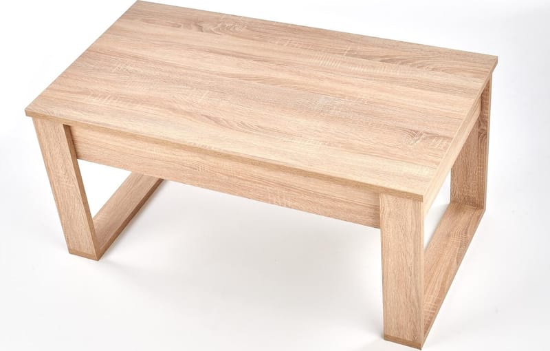 Soffbord med lådor 110x 60 cm ljus ek - Sonoma ek - Möbler - Bord & matgrupper - Soffbord