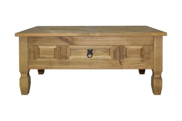 Soffbord mexikansk Coronastil furu 100x60x45 cm