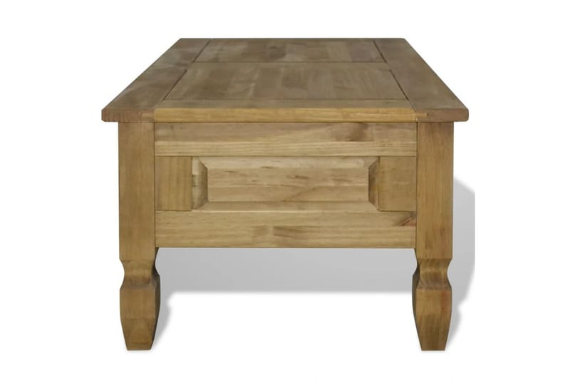Soffbord mexikansk Coronastil furu 100x60x45 cm - Brun - Möbler - Bord & matgrupper - Soffbord
