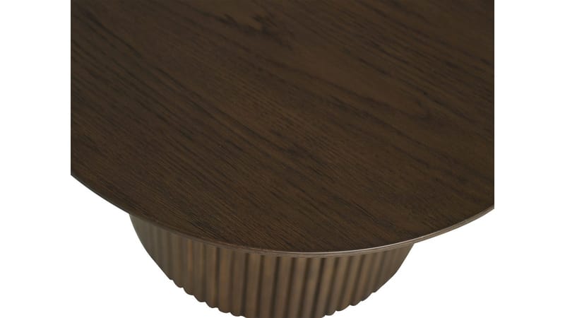 Soffbord Odmark 90 cm - Brunlackad ek - Möbler - Bord & matgrupper - Soffbord