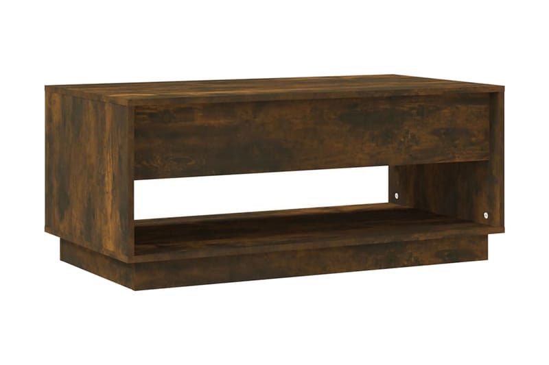 Soffbord rökfärgad ek 102,5x55x44 cm spånskiva - Brun - Möbler - Bord & matgrupper - Soffbord