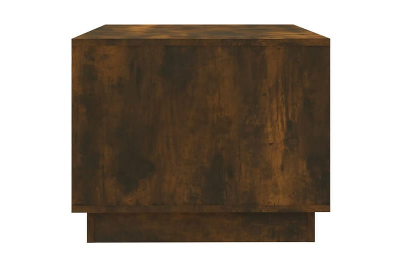 Soffbord rökfärgad ek 102,5x55x44 cm spånskiva - Brun - Soffbord