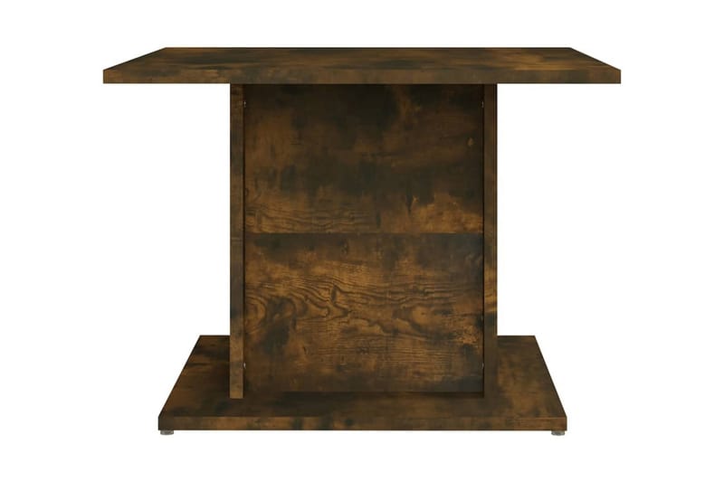 Soffbord rökfärgad ek 55,5x55,5x40 cm spånskiva - Brun - Möbler - Bord & matgrupper - Soffbord