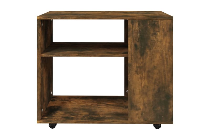 Soffbord rökfärgad ek 70x35x55 cm konstruerat trä - Brun - Möbler - Bord & matgrupper - Soffbord