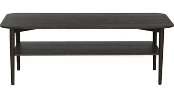 Soffbord Ravik med Hylla 135x65 cm - Brunlackad - Möbler - Bord & matgrupper - Soffbord