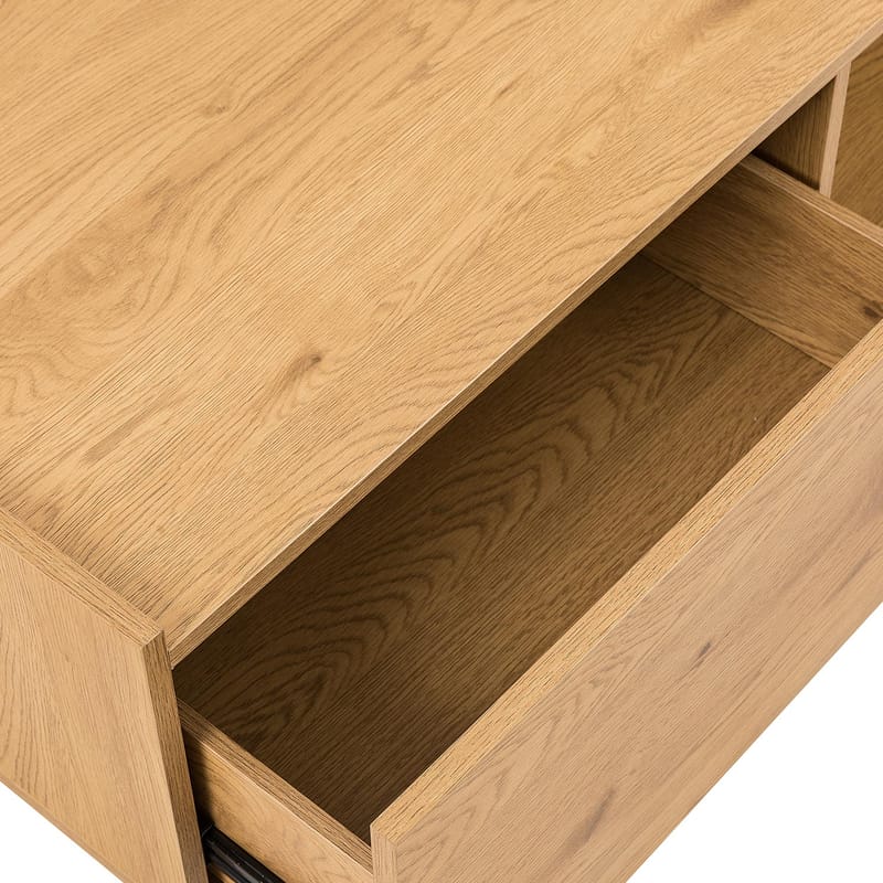 Soffbord Sacha 120x60x35 cm melamin - Melamin med ekbark - Möbler - Bord & matgrupper - Soffbord