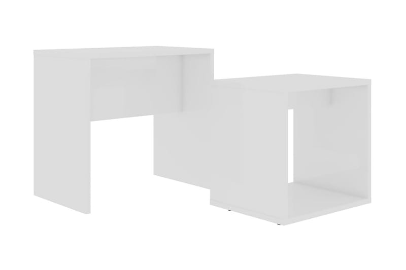 Soffbord set 48x30x45 cm spånskiva - Vit - Möbler - Bord & matgrupper - Soffbord