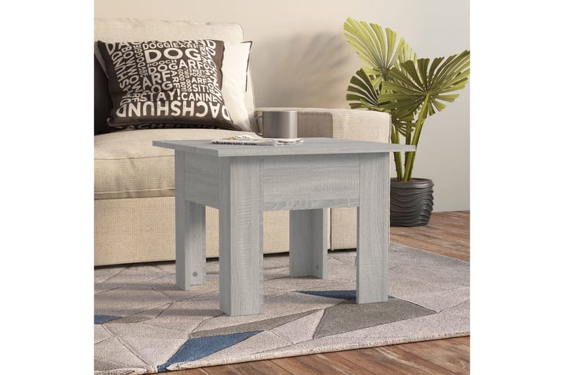 Soffbord sonoma 55x55x42 cm spånskiva - Grå - Möbler - Bord & matgrupper - Soffbord