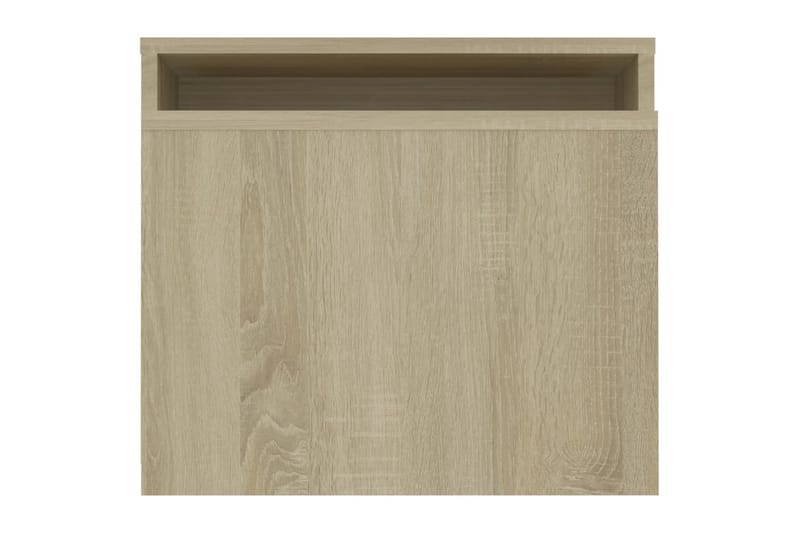 Soffbord sonoma-ek 100x48x40 cm spånskiva - Brun - Möbler - Bord & matgrupper - Soffbord