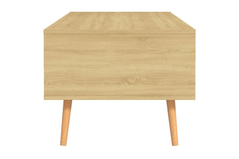 Soffbord sonoma-ek 100x49,5x43 cm spånskiva - Brun - Möbler - Bord & matgrupper - Soffbord