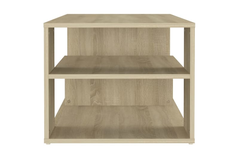 Soffbord sonoma-ek 100x50x40 cm spånskiva - Brun - Möbler - Bord & matgrupper - Soffbord