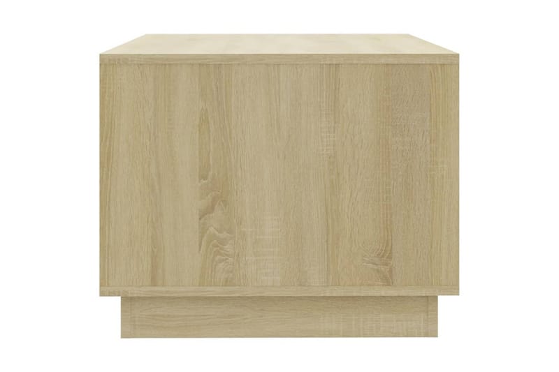 Soffbord sonoma-ek 102,5x55x44 cm spånskiva - Brun - Soffbord