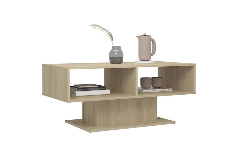 Soffbord sonoma-ek 103,5x50x44,5 cm spånskiva - Brun - Möbler - Bord & matgrupper - Soffbord