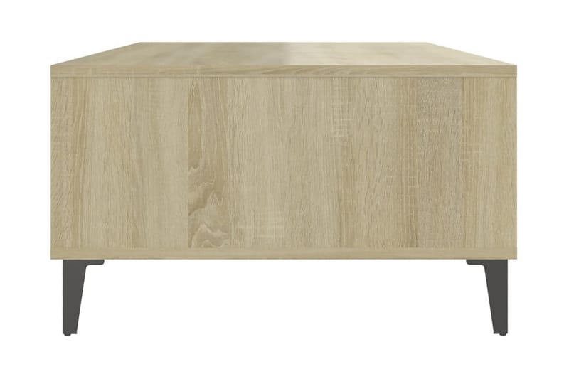 Soffbord sonoma-ek 103,5x60x35 cm spånskiva - Brun - Möbler - Bord & matgrupper - Soffbord
