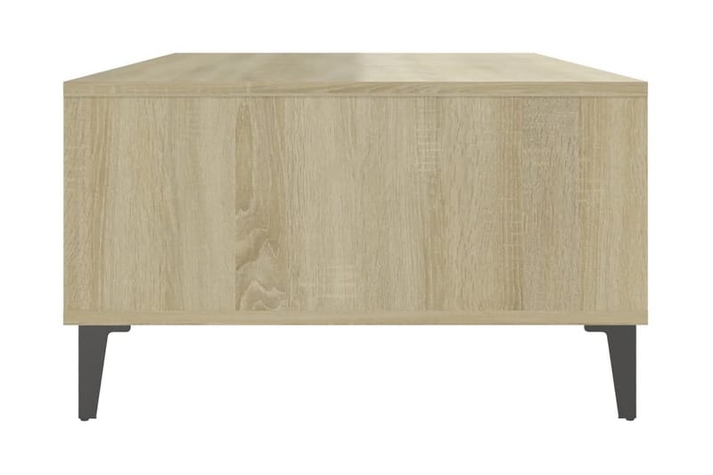 Soffbord sonoma-ek 103,5x60x35 cm spånskiva - Brun - Soffbord