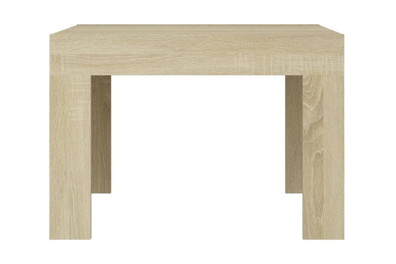 Soffbord sonoma-ek 50x50x35 cm spånskiva - Brun - Möbler - Bord & matgrupper - Soffbord