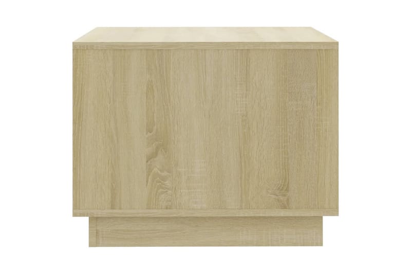 Soffbord sonoma-ek 55x55x43 cm spånskiva - Brun - Möbler - Bord & matgrupper - Soffbord
