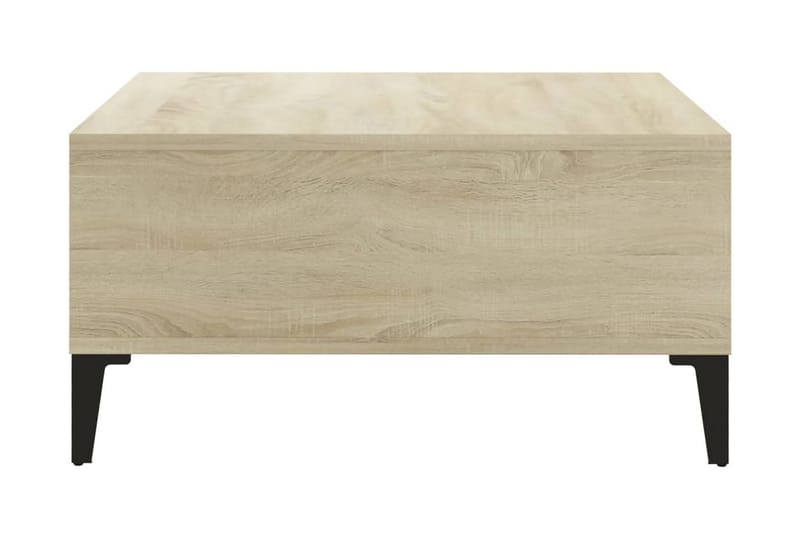 Soffbord sonoma-ek 60x60x30 cm spånskiva - Brun - Möbler - Bord & matgrupper - Soffbord