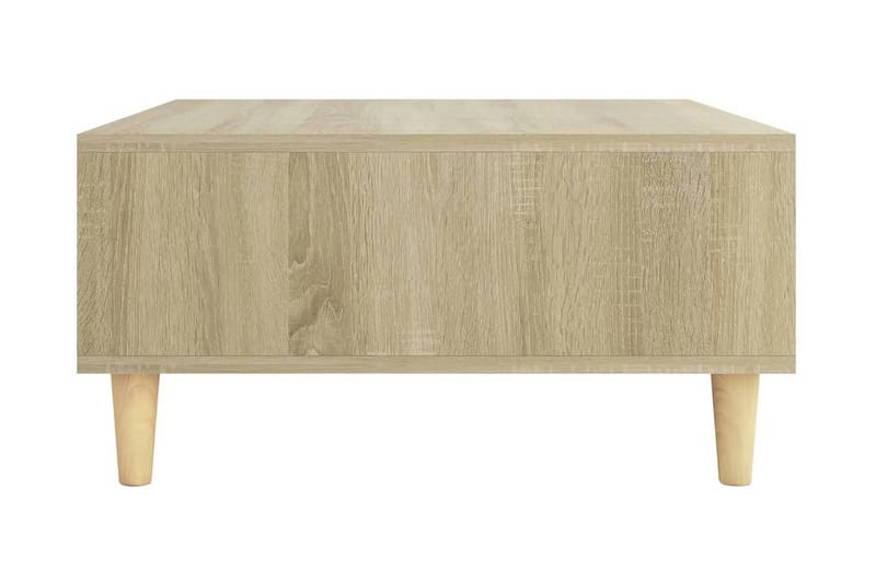 Soffbord sonoma-ek 60x60x30 cm spånskiva - Brun - Möbler - Bord & matgrupper - Soffbord