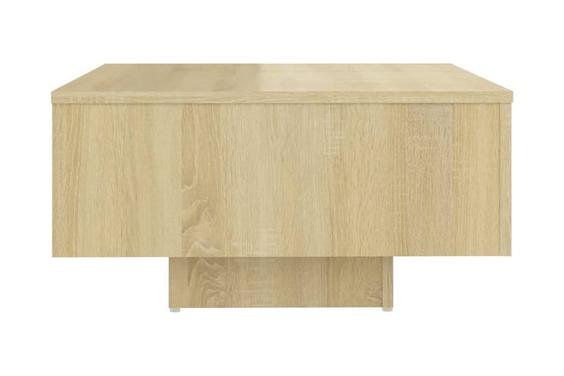 Soffbord sonoma-ek 60x60x31,5 cm spånskiva - Brun - Möbler - Bord & matgrupper - Soffbord