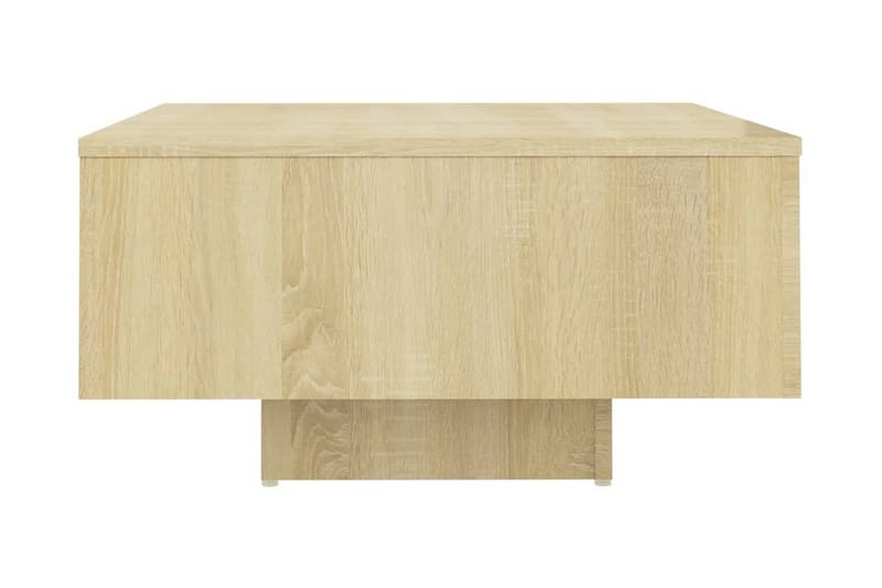 Soffbord sonoma-ek 60x60x31,5 cm spånskiva - Brun - Soffbord