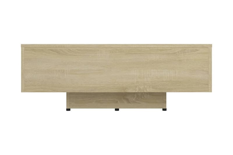 Soffbord sonoma-ek 85x55x31 cm spånskiva - Brun - Soffbord