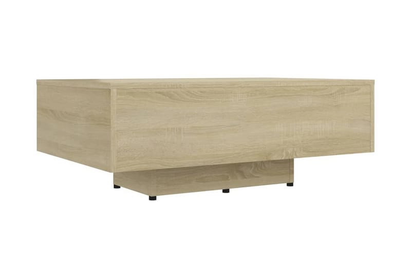 Soffbord sonoma-ek 85x55x31 cm spånskiva - Brun - Soffbord