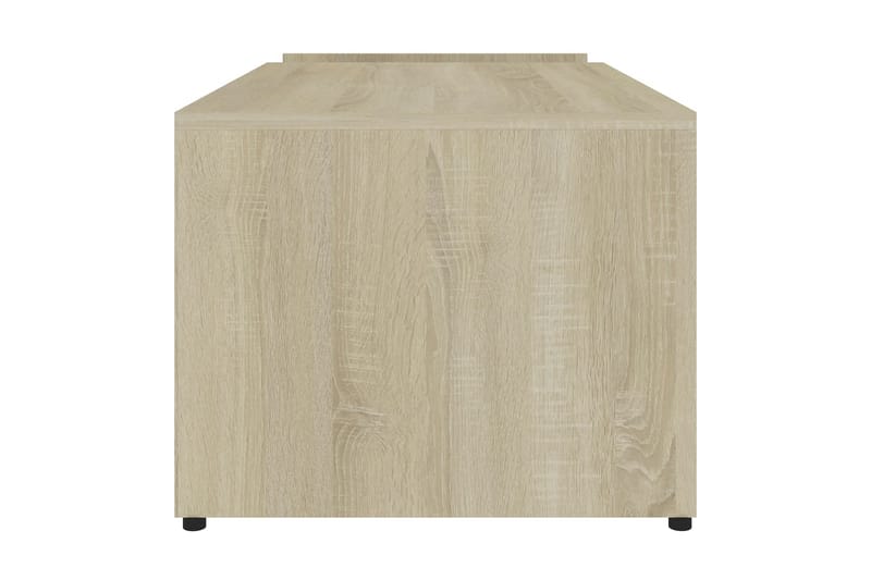 Soffbord sonoma-ek 90x45x35 cm spånskiva - Brun - Möbler - Bord & matgrupper - Soffbord