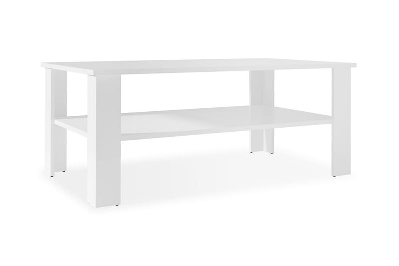 Soffbord spånskiva 100x59x42 cm vit - Vit - Möbler - Bord & matgrupper - Soffbord
