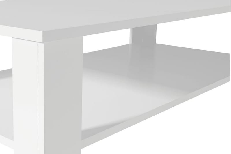 Soffbord spånskiva 100x59x42 cm vit - Vit - Möbler - Bord & matgrupper - Soffbord