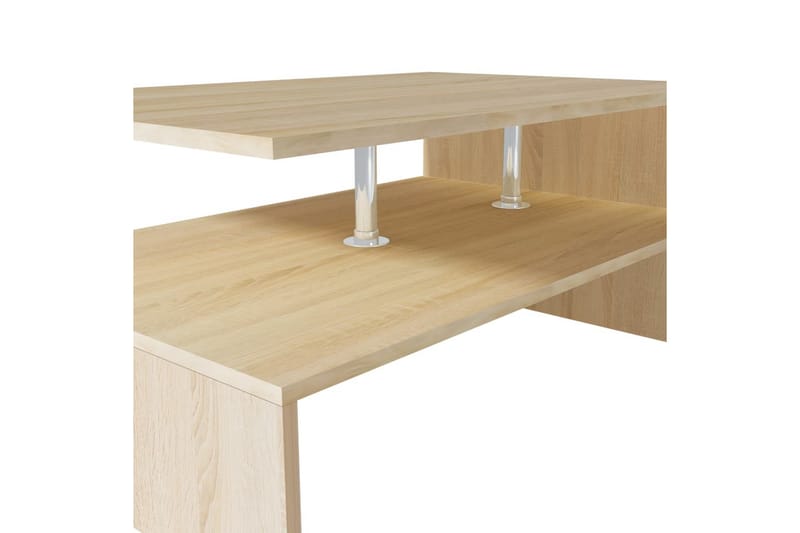 Soffbord spånskiva 90x59x42 cm ekfärg - Brun - Möbler - Bord & matgrupper - Soffbord