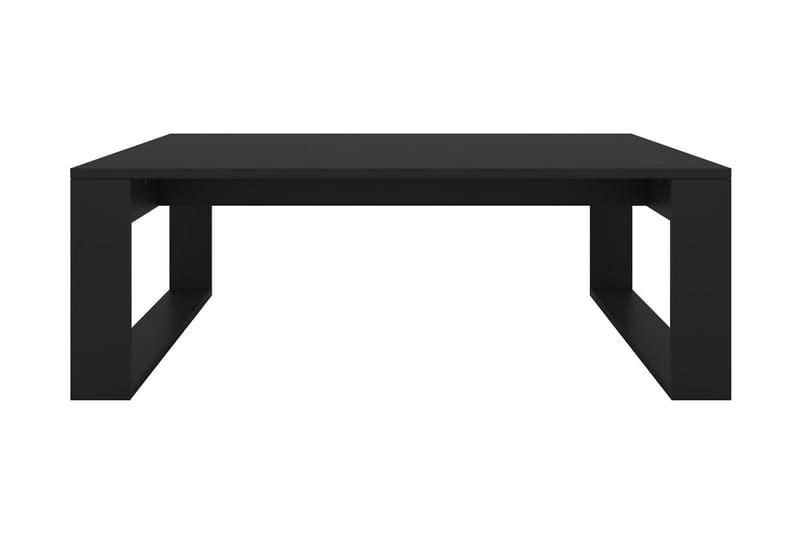 Soffbord svart 100x100x35 cm spånskiva - Svart - Möbler - Bord & matgrupper - Soffbord