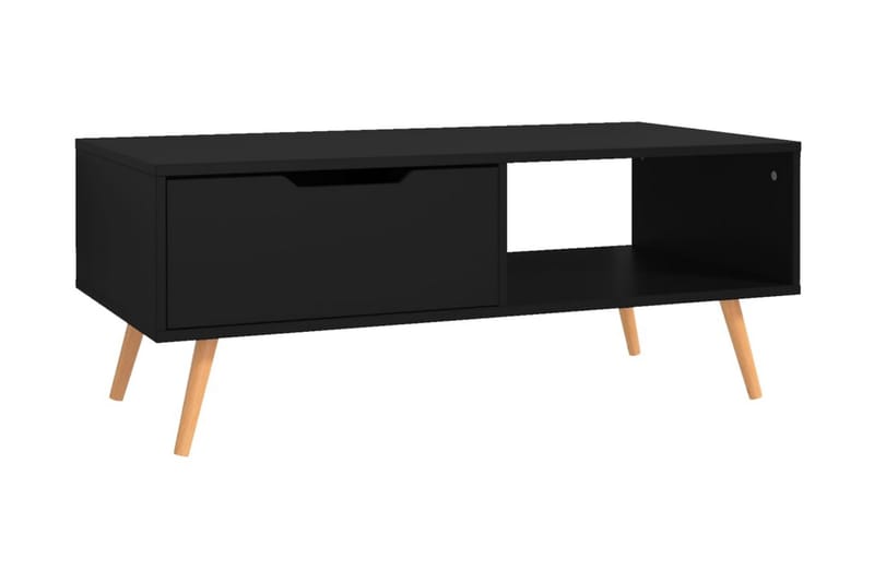 Soffbord svart 100x49,5x43 cm spånskiva - Svart - Möbler - Bord & matgrupper - Soffbord
