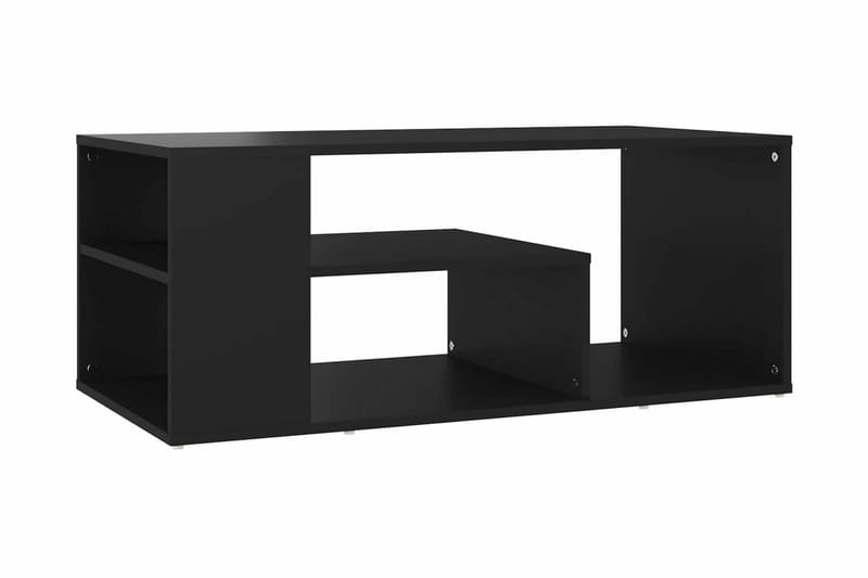 Soffbord svart 100x50x40 cm spånskiva - Svart - Möbler - Bord & matgrupper - Soffbord
