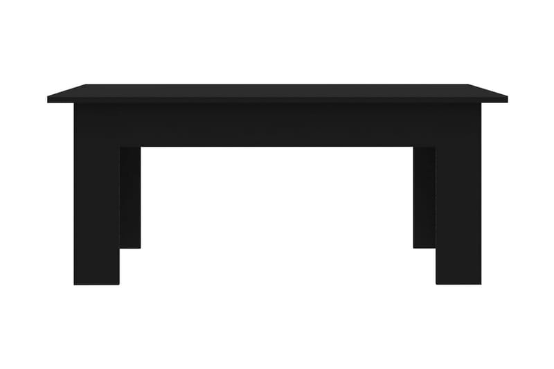 Soffbord svart 100x60x42 cm spånskiva - Svart - Soffbord