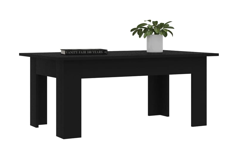 Soffbord svart 100x60x42 cm spånskiva - Svart - Möbler - Bord & matgrupper - Soffbord