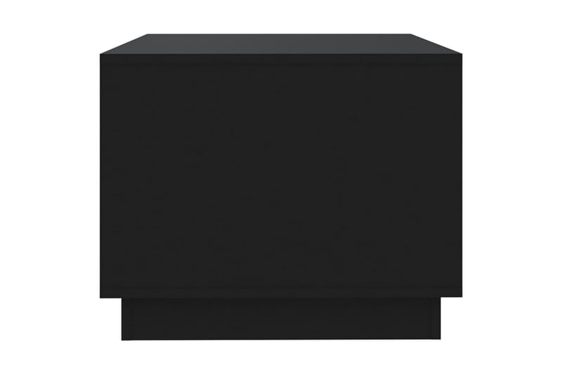 Soffbord svart 102,5x55x44 cm spånskiva - Svart - Soffbord