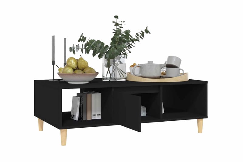 Soffbord svart 103,5x60x35 cm spånskiva - Svart - Möbler - Bord & matgrupper - Soffbord