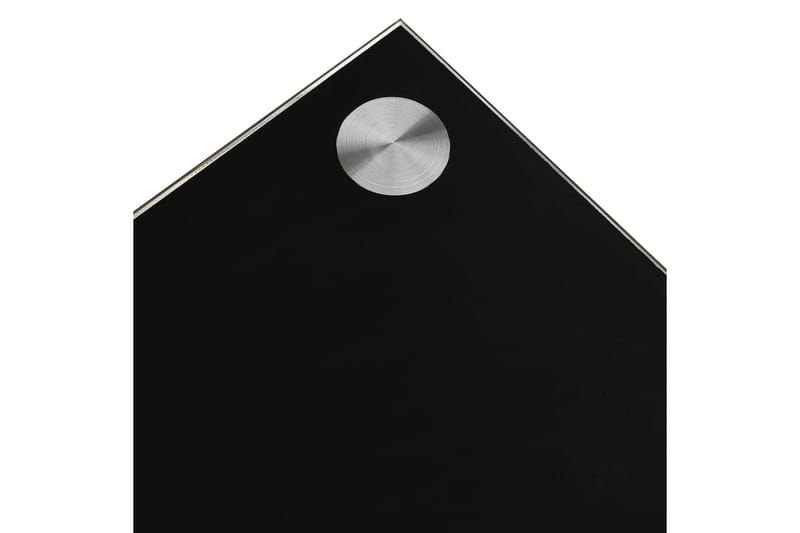 Soffbord svart 110x43x60 cm härdat glas - Svart - Soffbord