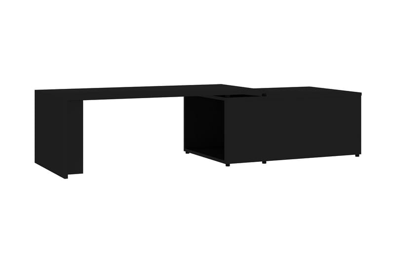 Soffbord svart 150x50x35 cm spånskiva - Svart - Möbler - Bord & matgrupper - Soffbord