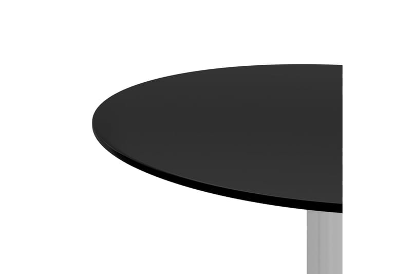 Soffbord svart 40 cm härdat glas - Svart - Soffbord - Satsbord