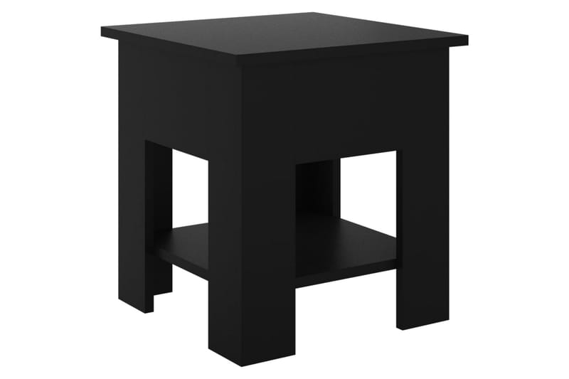 Soffbord svart 40x40x42 cm konstruerat trä - Svart - Möbler - Bord & matgrupper - Soffbord