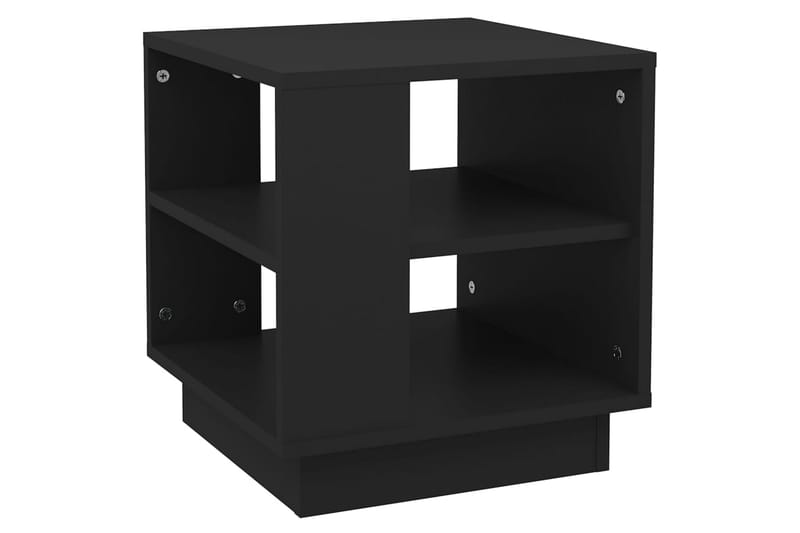 Soffbord svart 40x40x43 cm konstruerat trä - Svart - Möbler - Bord & matgrupper - Soffbord