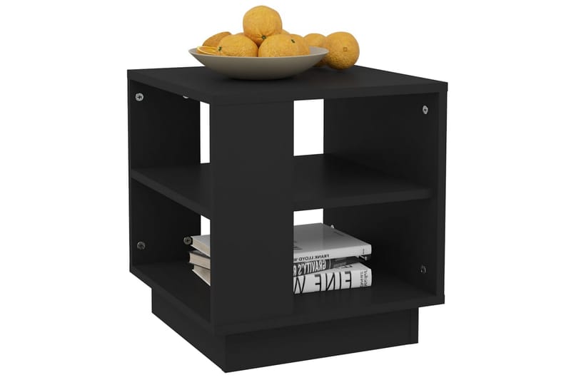Soffbord svart 40x40x43 cm konstruerat trä - Svart - Möbler - Bord & matgrupper - Soffbord
