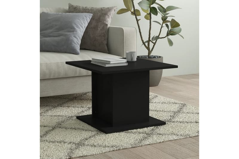 Soffbord svart 55,5x55,5x40 cm spånskiva - Svart - Möbler - Bord & matgrupper - Soffbord