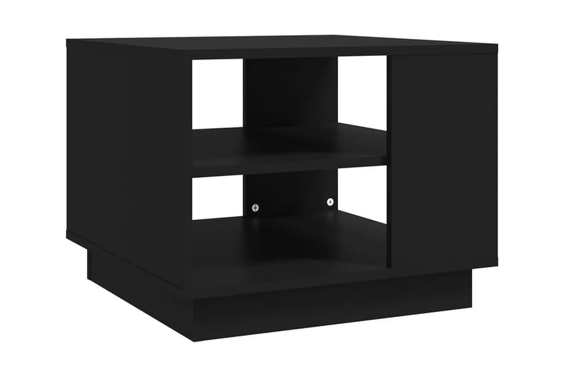 Soffbord svart 55x55x43 cm spånskiva - Svart - Möbler - Bord & matgrupper - Soffbord