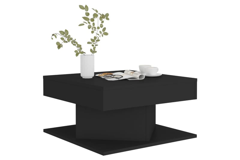 Soffbord svart 57x57x30 cm spånskiva - Svart - Möbler - Bord & matgrupper - Soffbord