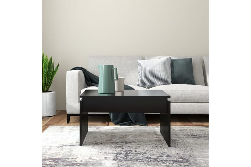 Soffbord svart 68x50x38 cm spånskiva - Svart - Möbler - Bord & matgrupper - Soffbord