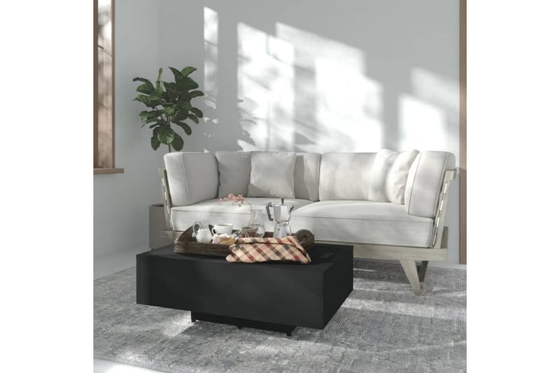 Soffbord svart 85x55x31 cm spånskiva - Svart - Möbler - Bord & matgrupper - Soffbord